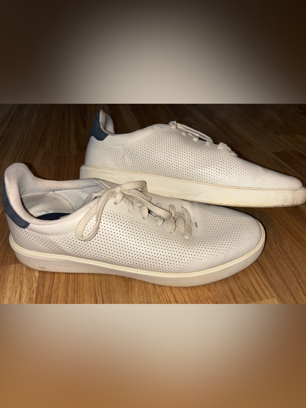 Cole Haan Cream Grand360 Sneakers